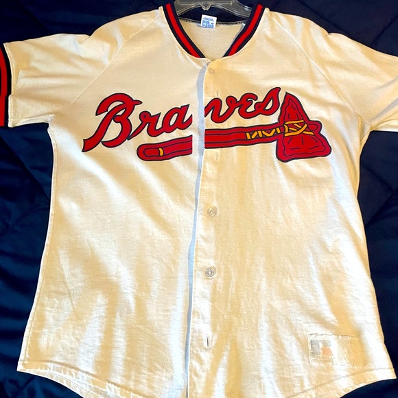 yellow atlanta braves jersey